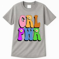 Girl Power Cute Sunflower Retro Colorful Tall T-Shirt