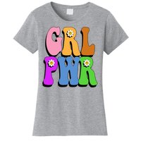 Girl Power Cute Sunflower Retro Colorful Women's T-Shirt