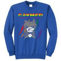 Gaymer Purride Cat Video Game Gamer Lgbtq Sweatshirt