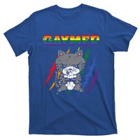 Gaymer Purride Cat Video Game Gamer Lgbtq T-Shirt