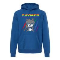 Gaymer Purride Cat Video Game Gamer Lgbtq Premium Hoodie