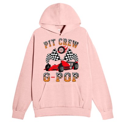 Gpop Pit Crew Fire Race Car Birthday Urban Pullover Hoodie