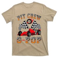 Gpop Pit Crew Fire Race Car Birthday T-Shirt