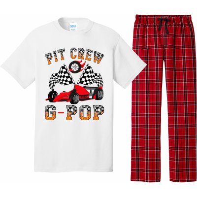 Gpop Pit Crew Fire Race Car Birthday Pajama Set