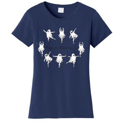 Ghost Pas De BooréE Ballet Dancer Spooky Halloween Women's T-Shirt