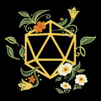 Geeky Polyhedral D20 Dice Set Plant Nerdy 16 in Basic Backpack