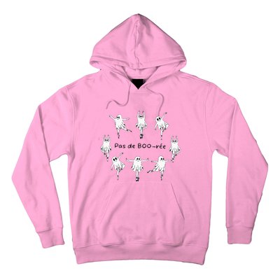 Ghost Pas De Boo RéE Ballet Dancer Spooky Halloween Hoodie