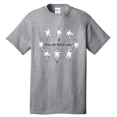 Ghost Pas De Boo RéE Ballet Dancer Spooky Halloween Tall T-Shirt