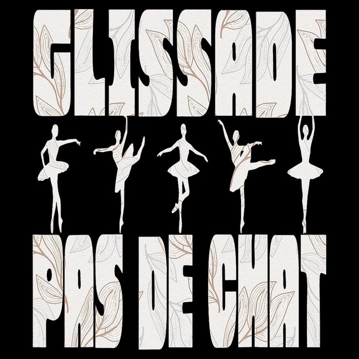 Glissade Pas De Chat Ballet Ballerina Dancer Funny Cooling Performance Crew T-Shirt