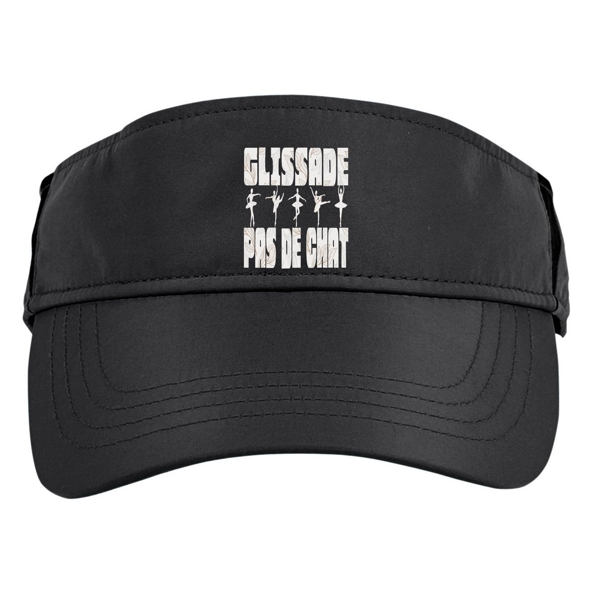Glissade Pas De Chat Ballet Ballerina Dancer Funny Adult Drive Performance Visor