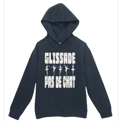 Glissade Pas De Chat Ballet Ballerina Dancer Funny Urban Pullover Hoodie