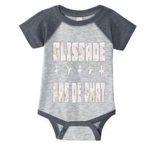 Glissade Pas De Chat Ballet Ballerina Dancer Funny Infant Baby Jersey Bodysuit