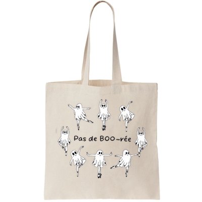 Ghost Pas De Boo RéE Ballet Dancer Spooky Halloween Tote Bag