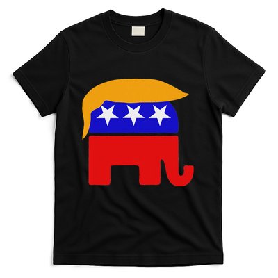 Gop President Donald Trump Republican Elephant Hair T-Shirt