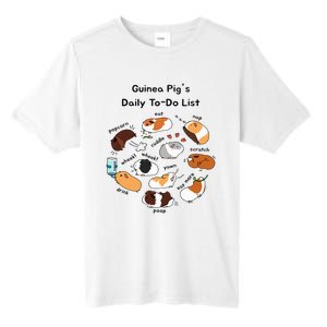 Guinea Pig Daily Todo List Funny Cute Guinea Pig Lover Tall Fusion ChromaSoft Performance T-Shirt