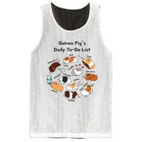 Guinea Pig Daily Todo List Funny Cute Guinea Pig Lover Mesh Reversible Basketball Jersey Tank