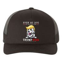 Great Pyrenees Dog Even My Dog Is Waiting For Trump 2024 Yupoong Adult 5-Panel Trucker Hat