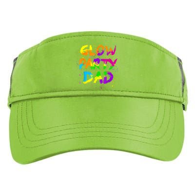 Glow Party Dad Splatter Effect 80 Theme Color Birthday Party Adult Drive Performance Visor