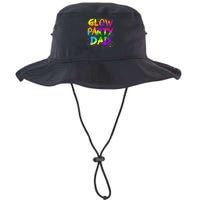 Glow Party Dad Splatter Effect 80 Theme Color Birthday Party Bucket Hat