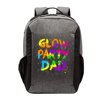 Glow Party Dad Splatter Effect 80 Theme Color Birthday Party Vector Backpack