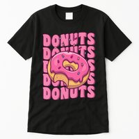 Groovy Pink Donut Squad Sprinkles Donut Lover Matching Donut Tall T-Shirt