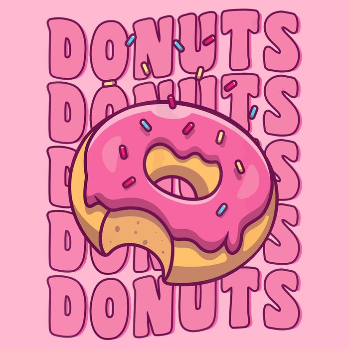 Groovy Pink Donut Squad Sprinkles Donut Lover Matching Donut Baby Bodysuit