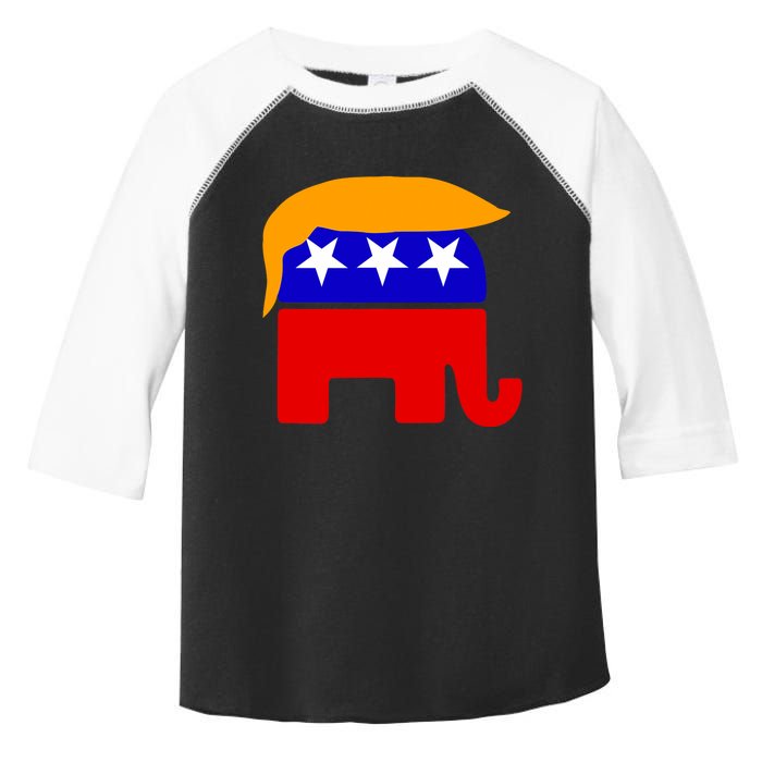 Gop President Donald Trump Republican Elephant Hair Toddler Fine Jersey T-Shirt