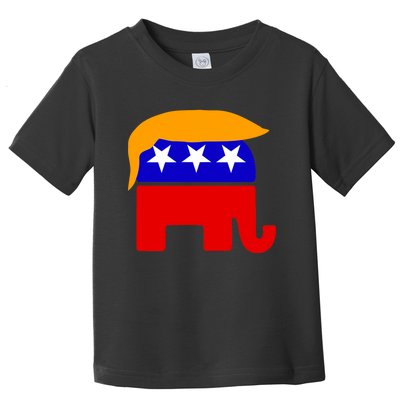 Gop President Donald Trump Republican Elephant Hair Toddler T-Shirt