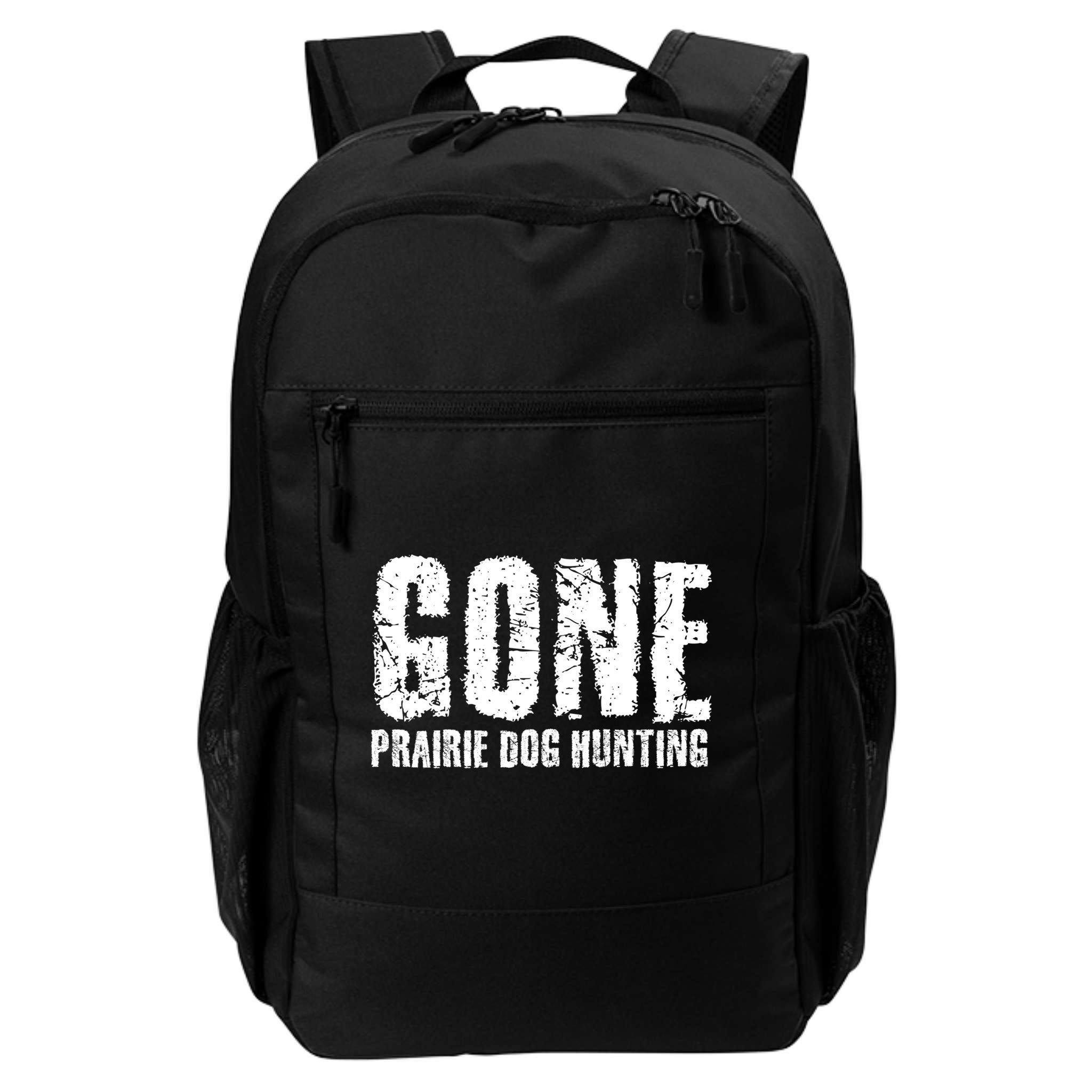 Gone Prairie Dog Hunting Funny Beer Lover Gift Idea Funny Gift Backpack