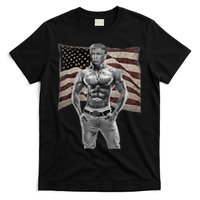 Gangster Pro Donald Trump Tattoo Republican American Flag T-Shirt