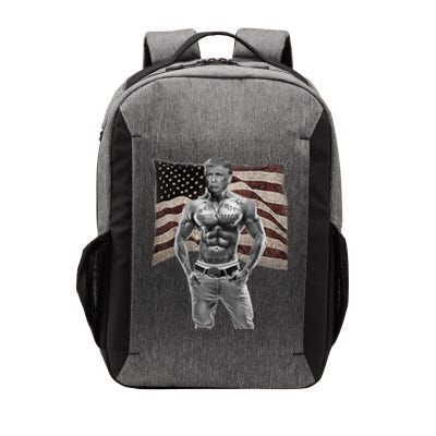 Gangster Pro Donald Trump Tattoo Republican American Flag Vector Backpack