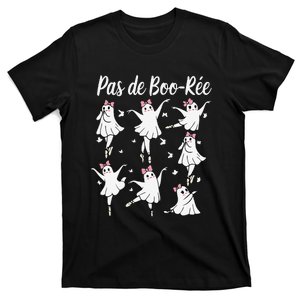 Ghost Pas De BooréE Ballet Dancer Spooky Halloween Gift T-Shirt