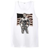 Gangster Pro Donald Trump Tattoo Republican American Flag V2 PosiCharge Competitor Tank