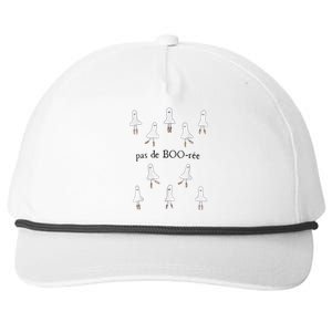 Ghost Pas De BooréE Ballet Dancer Spooky Halloween Snapback Five-Panel Rope Hat