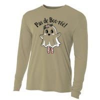 Ghost Pas De BooréE Ballet Dancer Spooky Halloween Cooling Performance Long Sleeve Crew