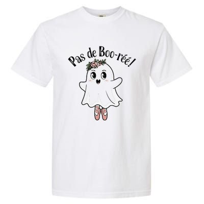 Ghost Pas De BooréE Ballet Dancer Spooky Halloween Garment-Dyed Heavyweight T-Shirt