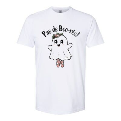 Ghost Pas De BooréE Ballet Dancer Spooky Halloween Softstyle CVC T-Shirt