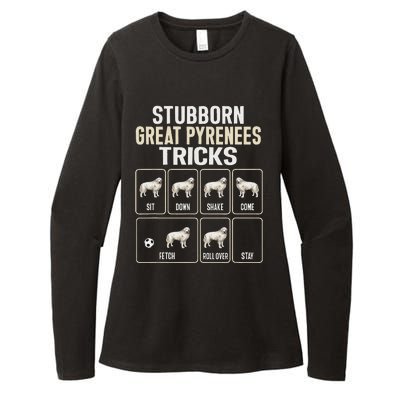 Great Pyrenees Dog Stubborn Great Pyrenees Tricks Womens CVC Long Sleeve Shirt