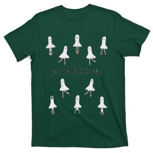 Ghost Pas De Boo RéE Ballet Dancer Spooky Halloween T-Shirt