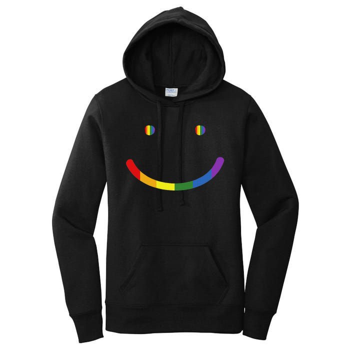 G.A.Y Pride Equality Lgbtq Smile Women's Pullover Hoodie