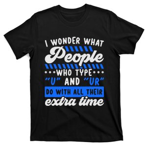 Grammar Police English Writing Teacher Apostrophe  T-Shirt