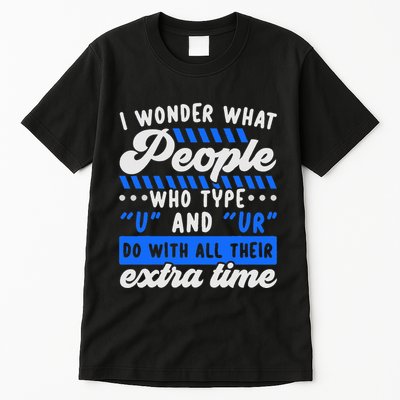 Grammar Police English Writing Teacher Apostrophe  Tall T-Shirt