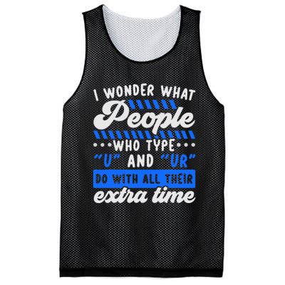 Grammar Police English Writing Teacher Apostrophe  Mesh Reversible Basketball Jersey Tank