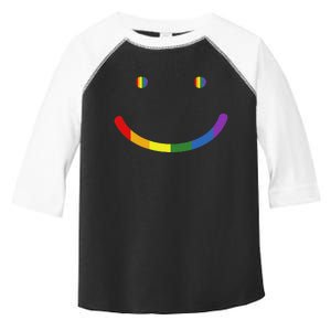 G.A.Y Pride Equality Lgbtq Smile Toddler Fine Jersey T-Shirt