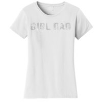 GirlDad Proud Father of Fathers Day Vintage Women's T-Shirt