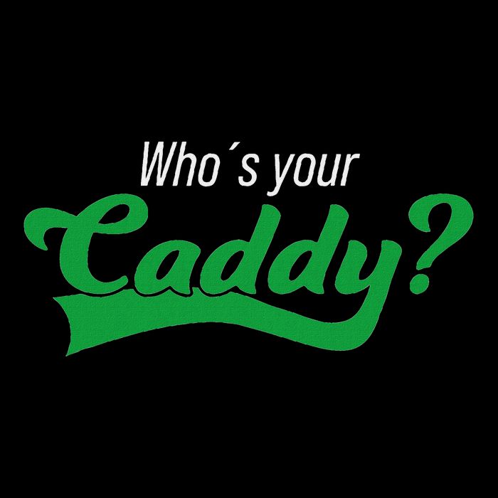 Golf Player Funny Caddy Costume Tournament Who´S Your Caddy Magnet