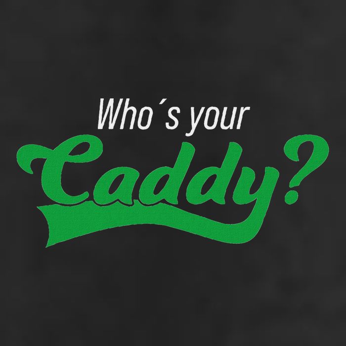 Golf Player Funny Caddy Costume Tournament Who´S Your Caddy Golf Towel