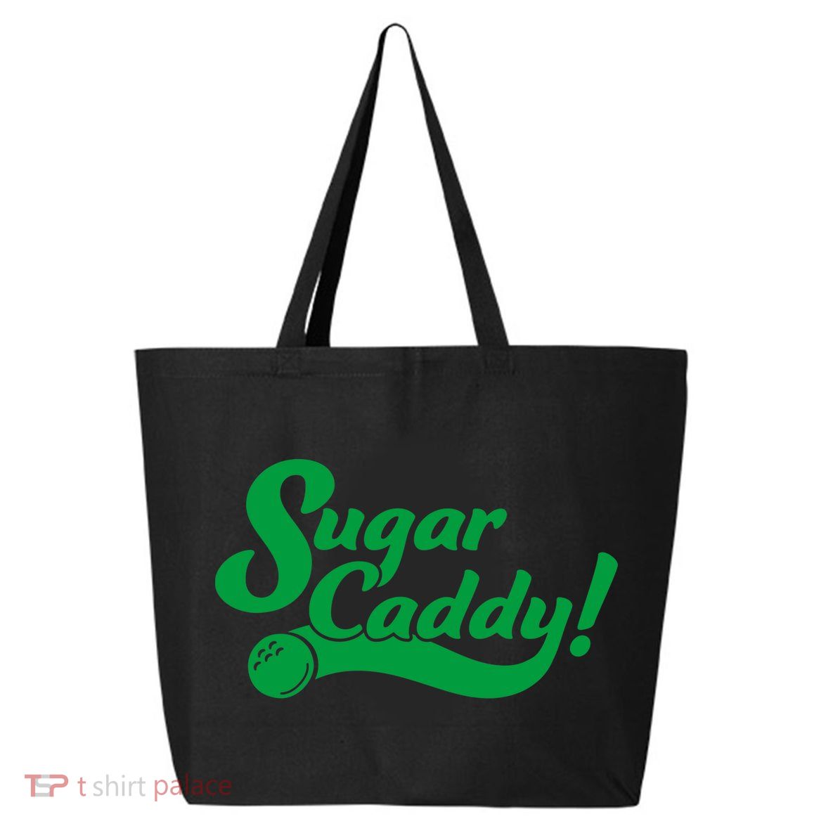 Golf Player Funny Caddy Costume Sugar Caddy Golf Tournament 25L Jumbo Tote