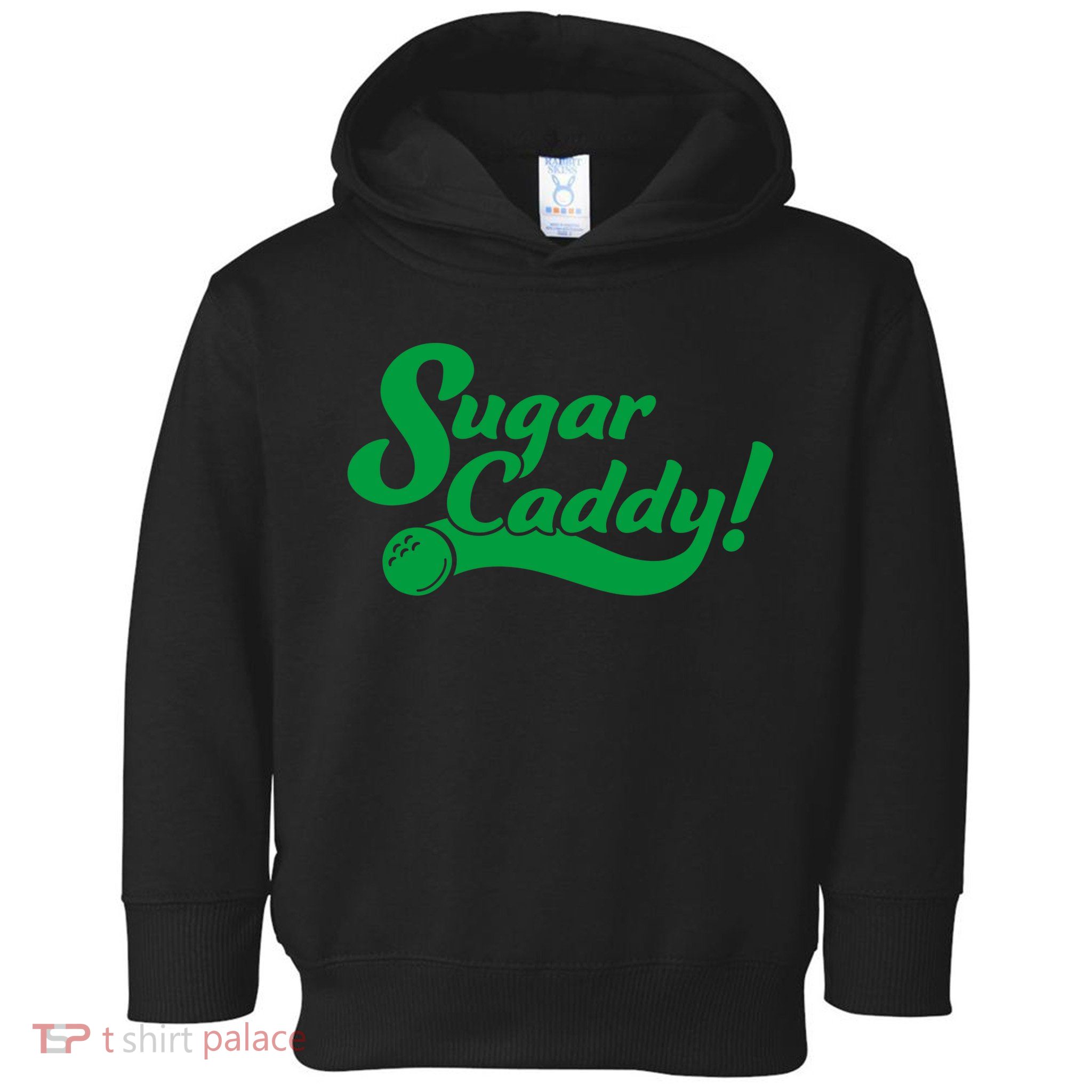 Golf Player Funny Caddy Costume Sugar Caddy Golf Tournament Toddler Hoodie