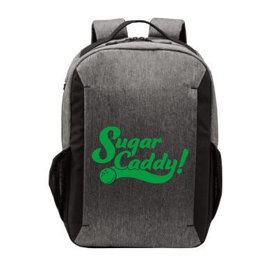 Golf Player Funny Caddy Costume Sugar Caddy Golf Tournament Vector Backpack